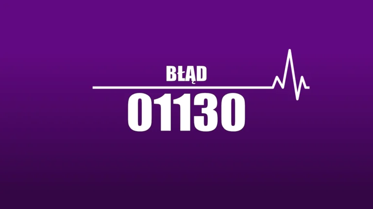 Błąd 01130